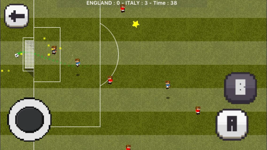 Pixel Pocket Soccer screenshot